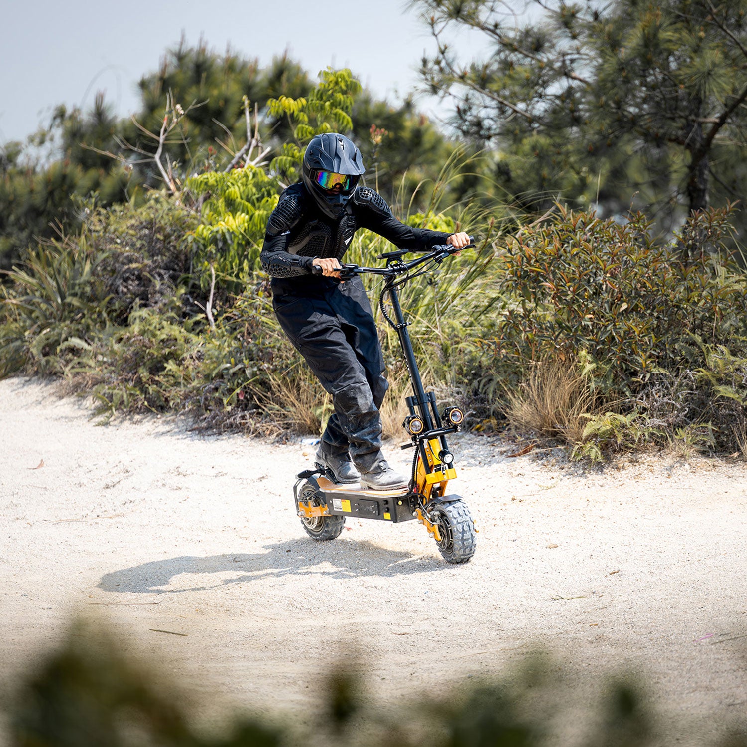 YUME X11 Electric Scooter, 80KM/H 96KM 6000W, All-terrain Tire