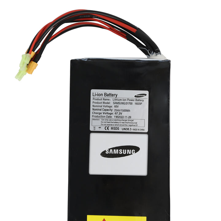 Batterie standard 60V 22.5AH HAWK & M10/SAMSUNG Battery 60V 25AH HAWK