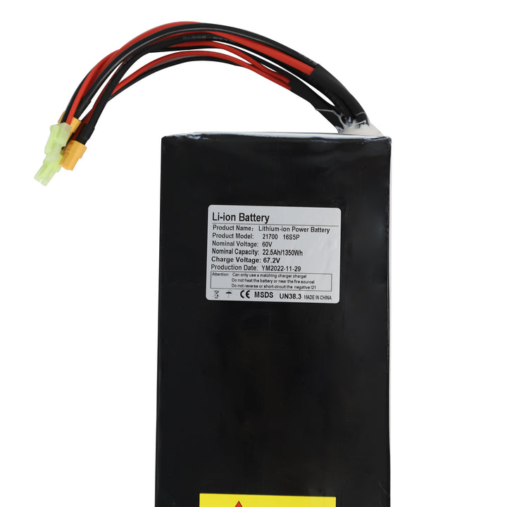 Batterie standard 60V 22.5AH HAWK & M10/SAMSUNG Battery 60V 25AH HAWK