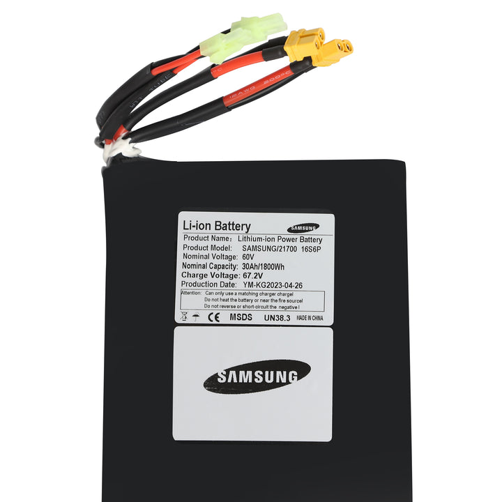 Samsung 60V 30AH/Standard 60V 27AH Raptor